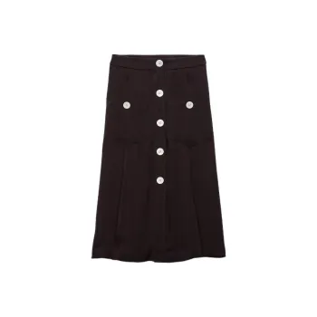 PRADA Casual Long Skirt Women's Black