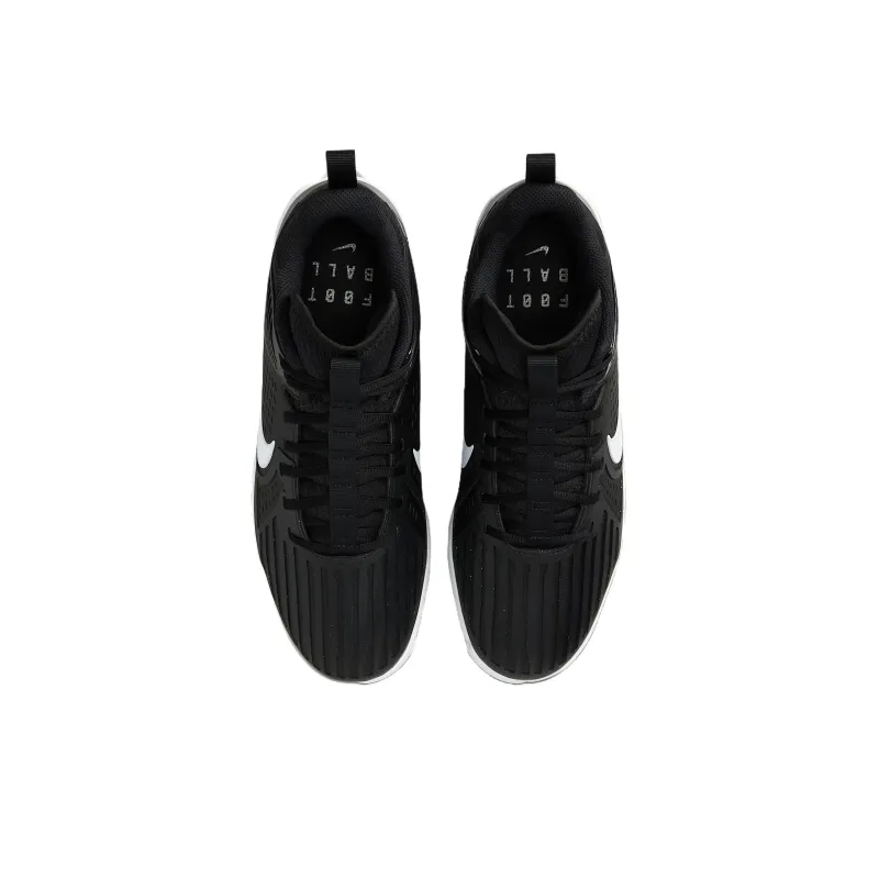 Nike Alpha Menace Strong Black Metallic Silver White-3