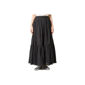 FREAK'S STORE SS25 Casual Long Skirt Women's Black