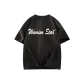 Black (Heavyweight and 100% cotton)