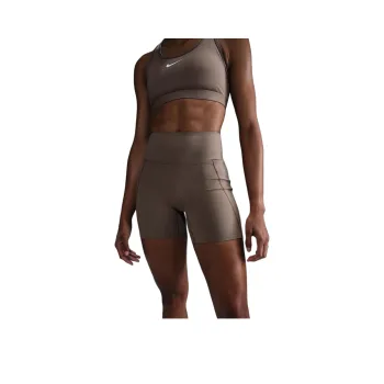 Nike Universa Women's Medium Support High Waisted 5' Biker Shorts With Pockets