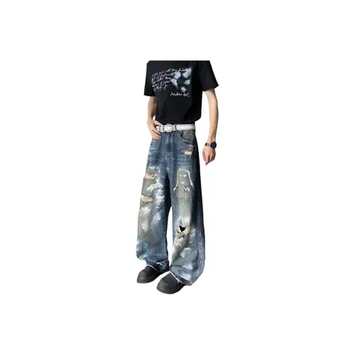 PANDA ADEVIL Jeans Unisex Blue