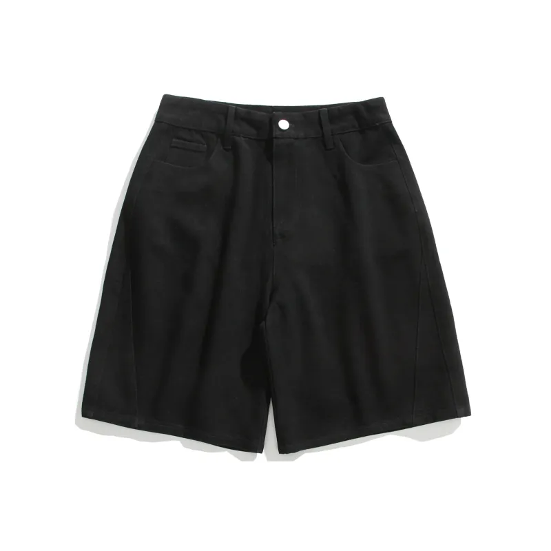 Nuthink Denim Shorts Unisex-0