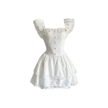 Manekniv Short Sleeved Dress Women's