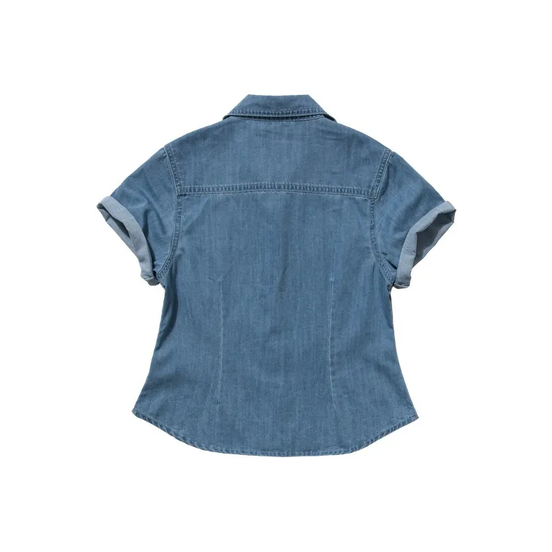 UNRETRO Shirts Women's Light Blue-1