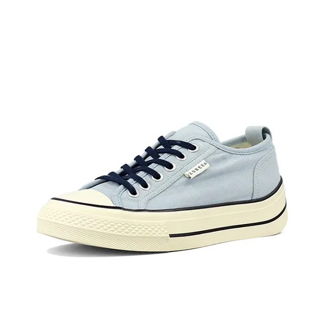 ZSBELLA Anti Slip Wear Resistant Low Top Canvas Shoes Women's-5