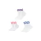 White Pink-White Blue-White Purple[3 Pack]