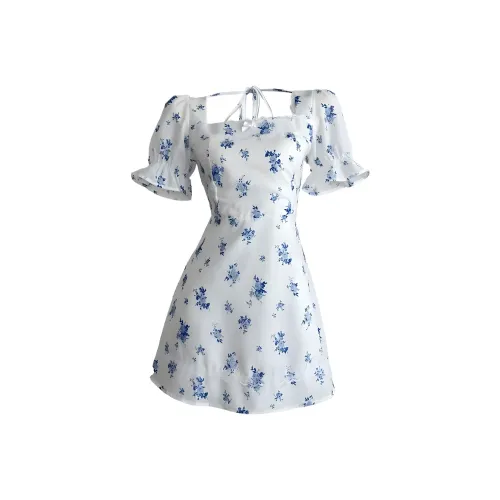 DOSOHEB Short Sleeved Dress Women's