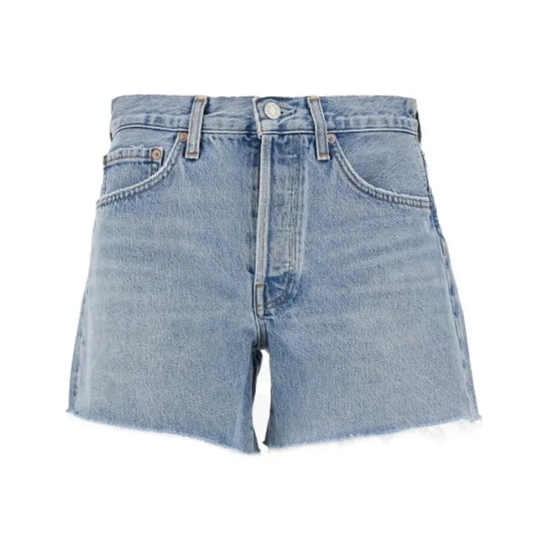 AGOLDE Parker Denim Shorts-0