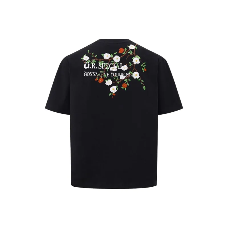 PISYPOX T Shirts Unisex Black-0