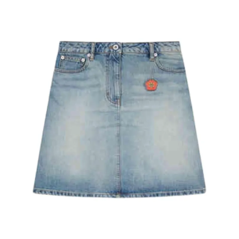 KENZO SS25 Denim Short Skirts Women's Blue-0