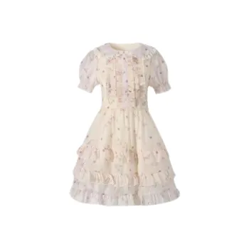ABBY GODDESS Short Sleeved Dress Women's