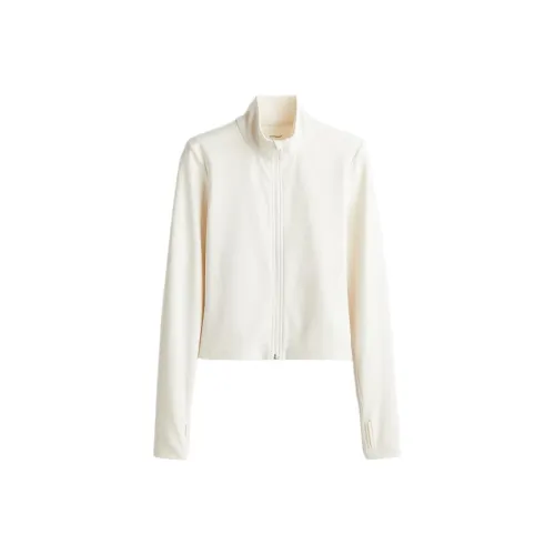 H&M Workout Clothing Women's Cream
