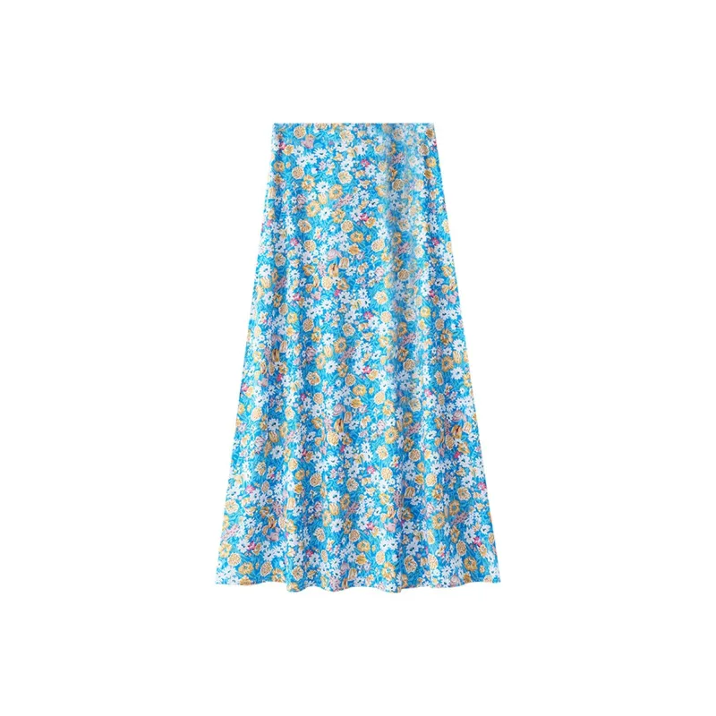 HTMEME Casual Long Skirt Women's-1