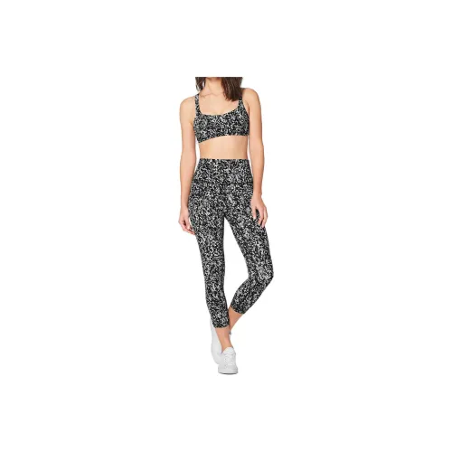 Lululemon Free To Be Bra Sports Underwear Women's Black Jacquard