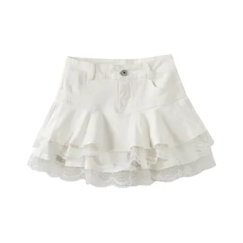 Manekniv Denim Short Skirts Women's