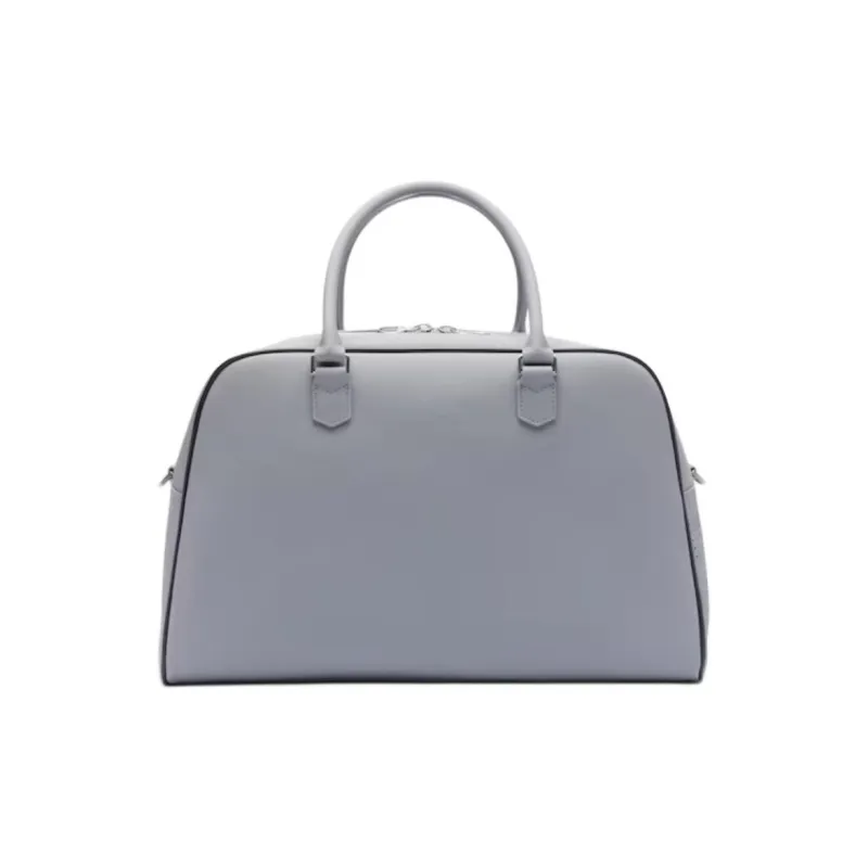 LACOSTE PVC Travel Bag Unisex Gray Blue-2