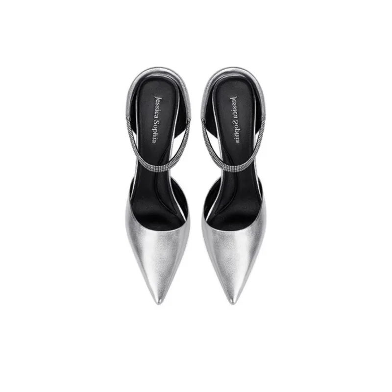 JESSICA SOPHIA Rubber Sole Abrasion Resistant Slip Resistant Closed Toe Slippers Women's-4