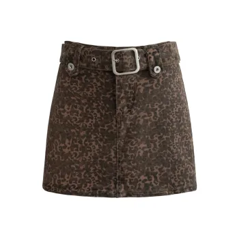 UNIFREE Denim Short Skirts Women's