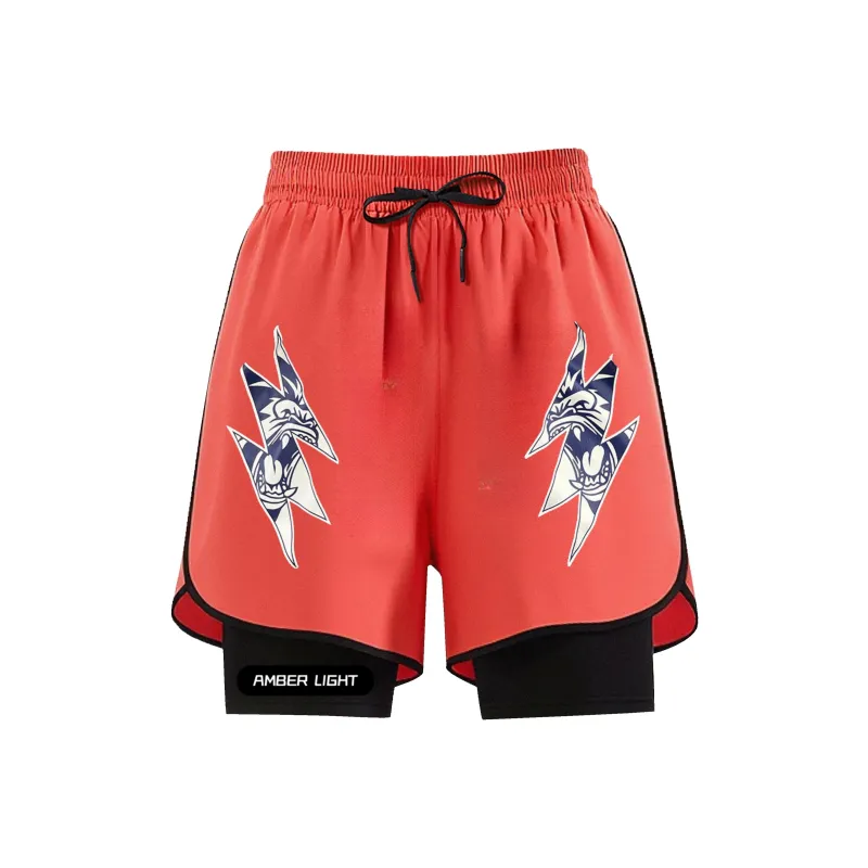 AMBER LIGHT Sports Shorts Unisex-4