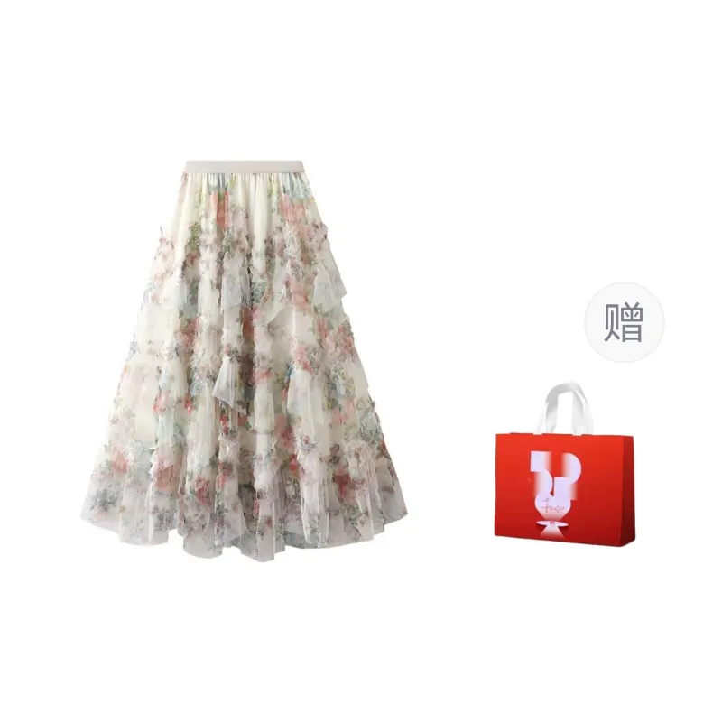 QYPRF Casual Long Skirt Women's-6