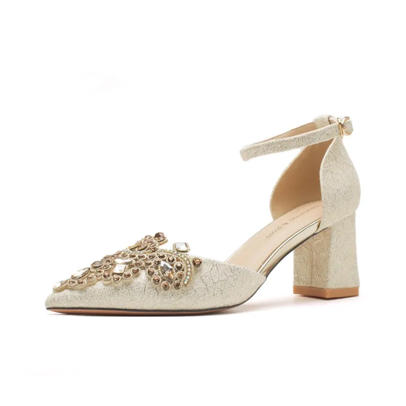 MADALLO Chunky Heel High Heels 6.5cm Women's-5