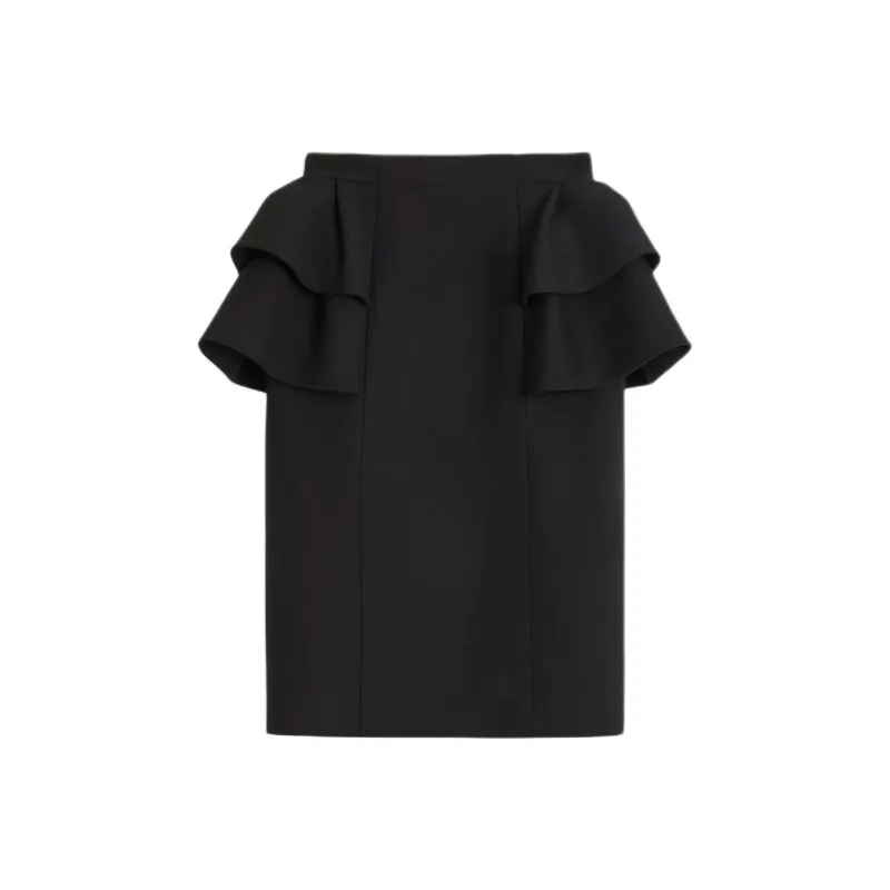 Valentino Crepe Couture Skirt-0