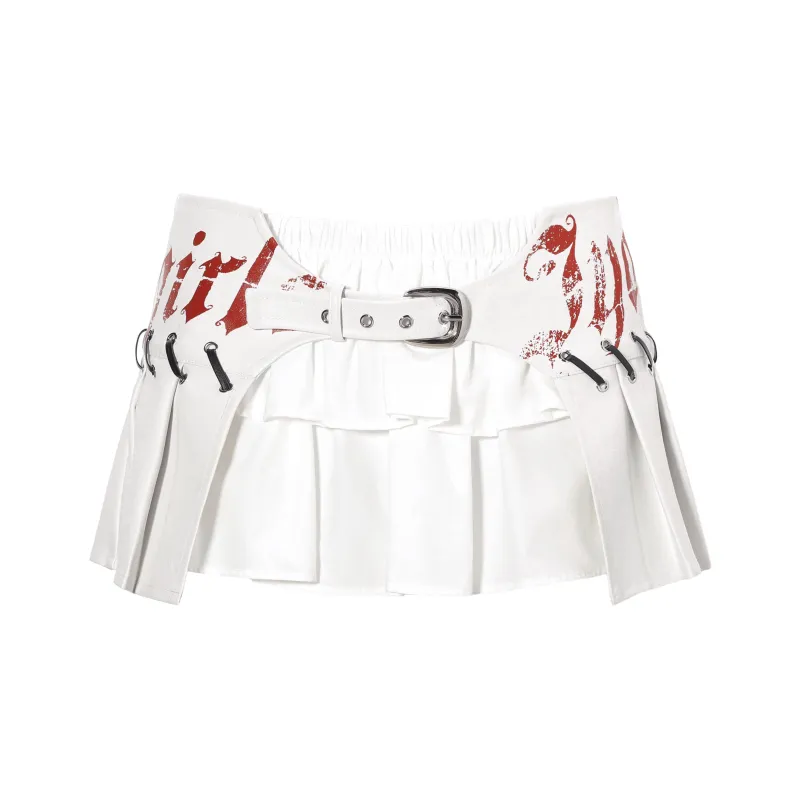 JYOSEI Leather Short Skirts Women's-2