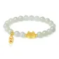 Hetian Jade Year of The Dragon Beaded Bracelet-Yellow