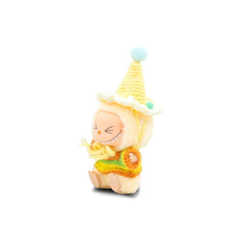 [Modified Doll] POP MART THEMONSTERS MaoMao Hang Tag Box Labubu Vinyl Sitting Party, 15cm In Height-5