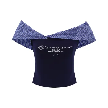7 SEVFUN T Shirts Women's Blue