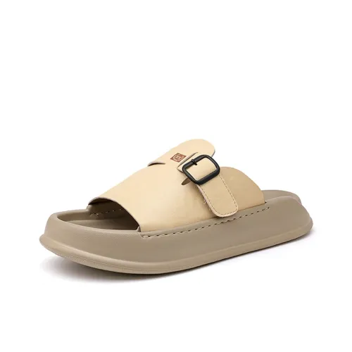 Lanza Rubber Sole Slip Resistant Odor Resistant Slide Slippers Men's