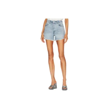 GRLFRND Denim Shorts Women's Strait Blue