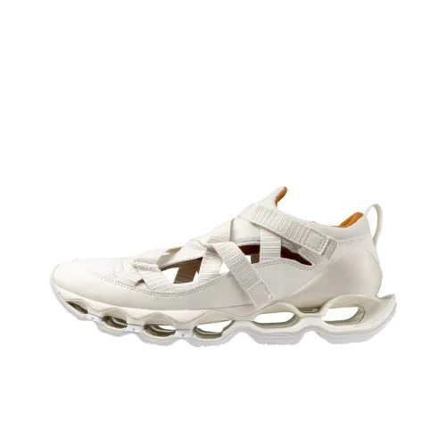 Mizuno Regata womens Strap Anti Slip Wear Resistant Low Top Casual Shoes Women's White