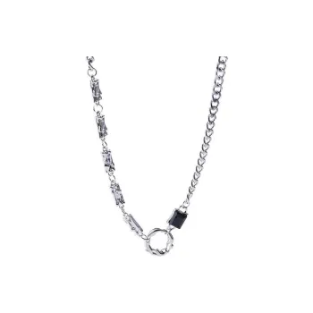 ALIEN BANG Titanium Steel Necklaces Unisex