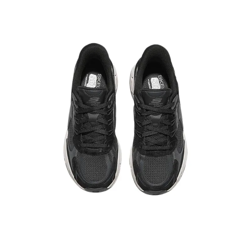 Skechers Slip ins Abrasion Resistant Slip Resistant Low Top Casual Shoes Women's Black-4