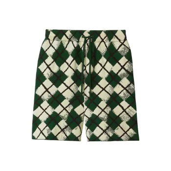 Burberry SS24 Casual Shorts Men's Ivy Green