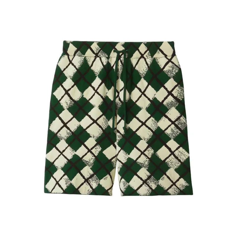 Burberry SS24 Casual Shorts Men's Ivy Green-0