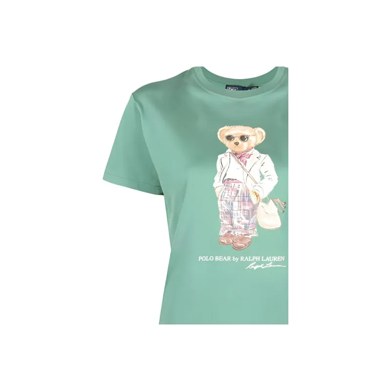 Polo Ralph Lauren SS23 Regular T Shirt Women's Green-4