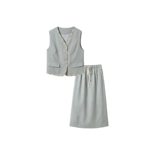 Hang Yi Court Skirt Set Women's
