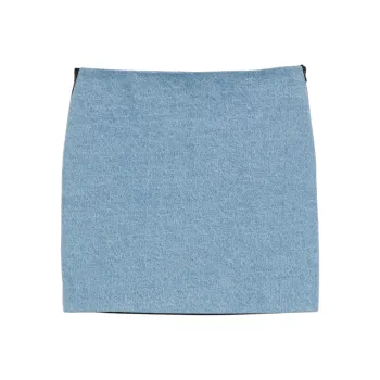 NANUSHKA Denim Mini Skirt