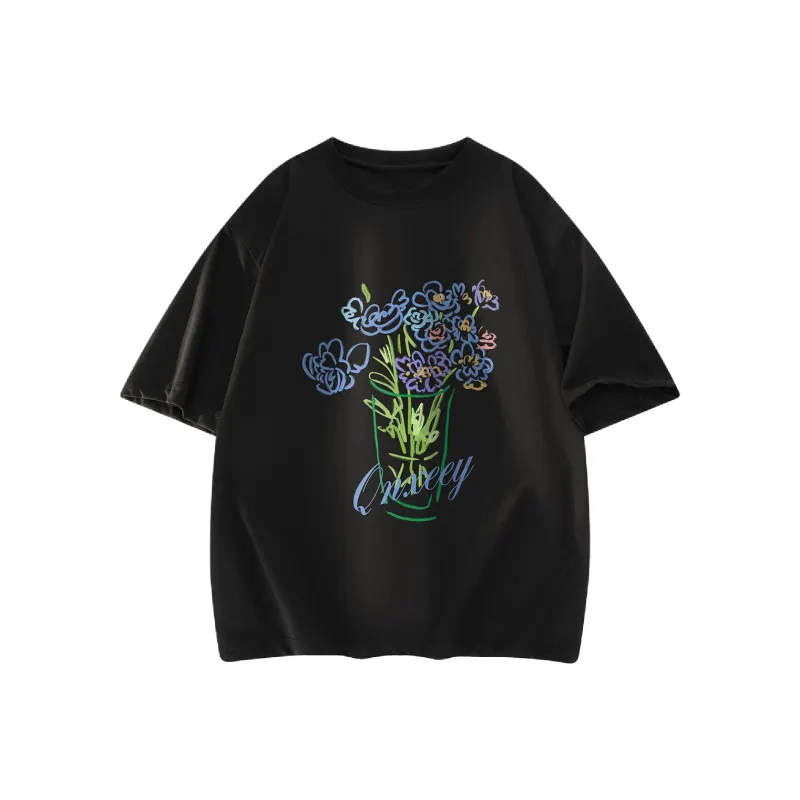 Qnxeey T Shirts Unisex-0