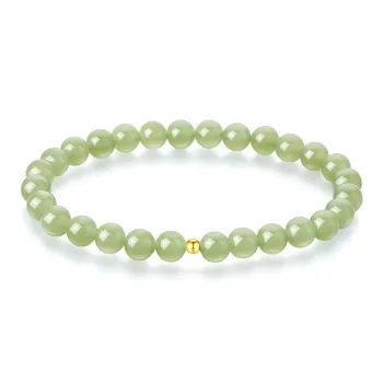 Lao Feng Xiang Natural Chalcedony Bracelets Women's