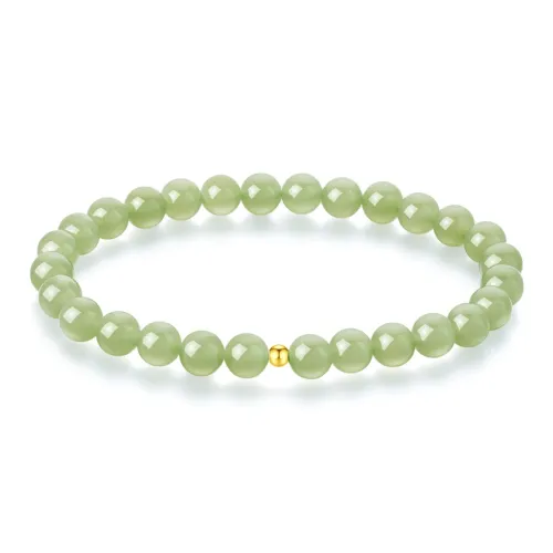 Lao Feng Xiang Natural Chalcedony Bracelets Women's