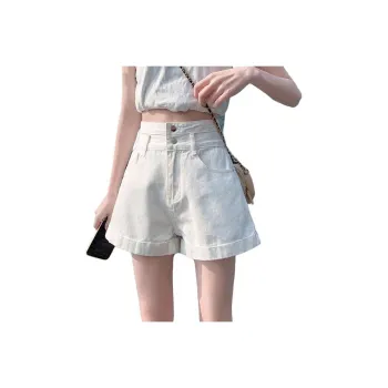 Concubine Zhu Denim Shorts Women's White