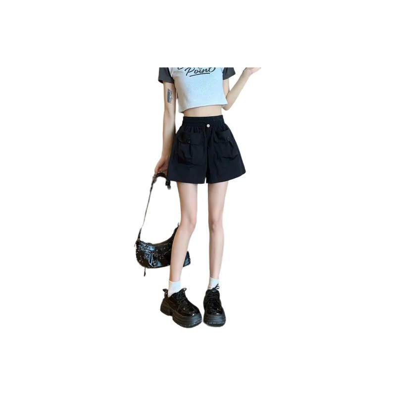 Mu Xiao Xin Denim Shorts Women's-2