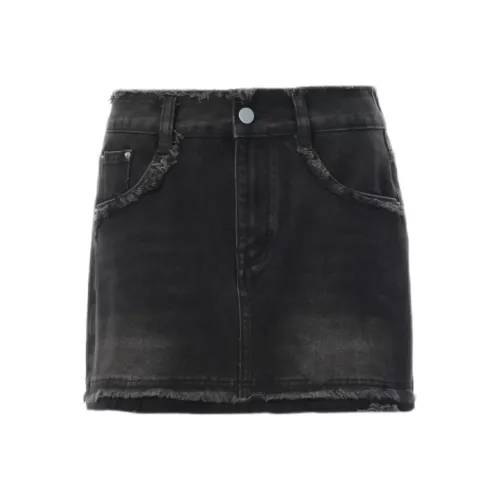 OROI Denim Short Skirts Women's