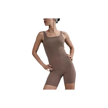 Nike Zenvy Women's Dri FIT Short Bodysuit
