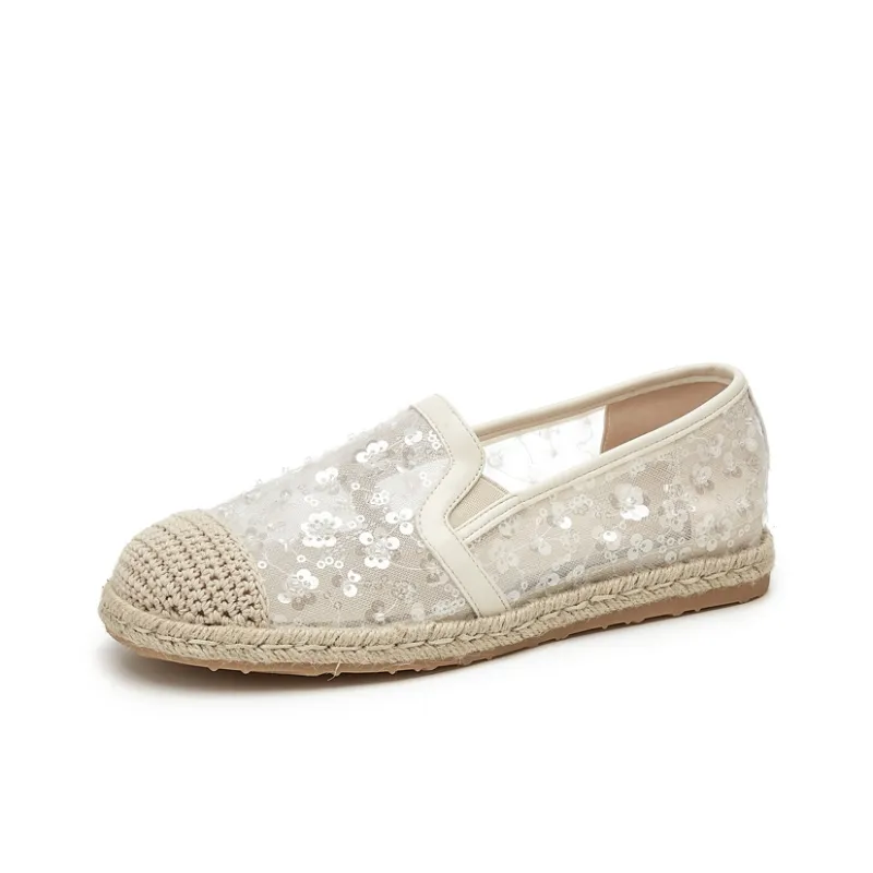 DAPHNE Espadrilles Women's Champagne/Ecru-6