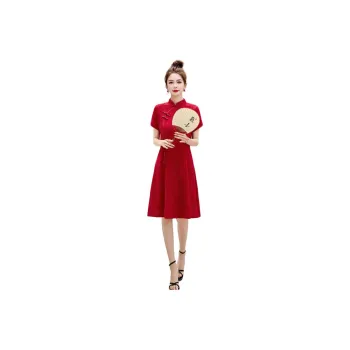 Fele.d Short Sleeved Dress Women's